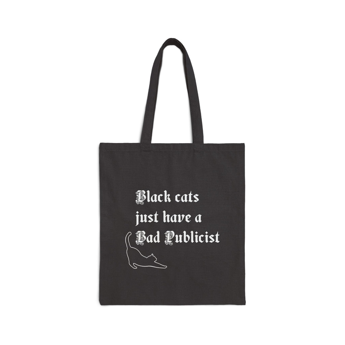 Corner cat tote bag