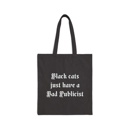 Text only tote bag