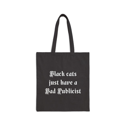 Text only tote bag